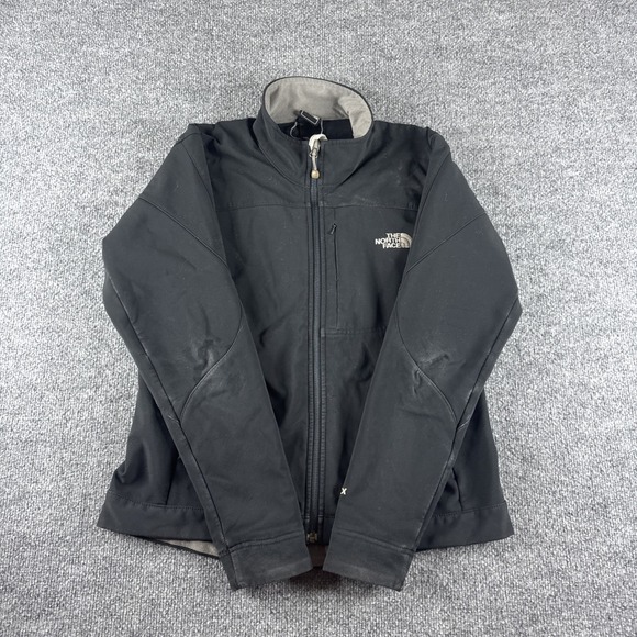 The North Face Jackets & Blazers - North Face Apex Jacket Womens M Black Softshell Full Zip Windbreaker Outdoor TNF